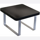 Accent Contemporary Black Lamp Side Coffee Table