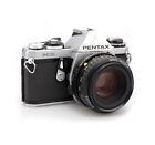 Pentax ME SLR Film Camera Pentax SMC 50mm f/2 Lens