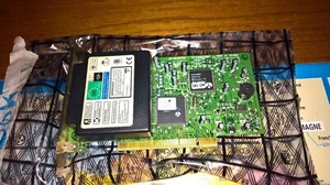 ✔ TESTED Modem Wisecom 56K PCI Data Fax Modem WS-5614PM3G - Photo 1/1