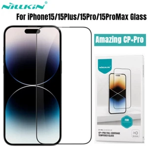 For iPhone 15 Pro Max /Plus CP+PRO Anti-explosion Full Coverage Screen Protector - Zdjęcie 1 z 11