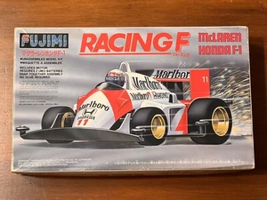 Fujimi Racing F Series F1 Marlboro McLaren Honda MP4/4 Motorized Model Kit - Picture 1 of 11