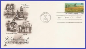 USA5 #2160 U/A ARTCRAFT FDC YMCA Youth Camping Boy Scouts - Picture 1 of 1