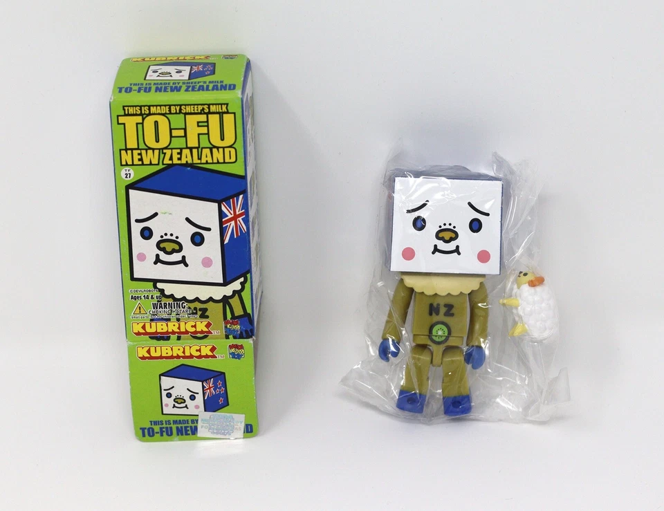 Nueva Zelanda Tofu y Ovejas Oyako Kubrick Medicom Figura 3 pulgadas Juguete de Vinilo Urbano Nuevo Foto 1 de 4