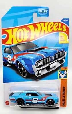 Coche de juguete Hot Wheels HW Muscle Mania 1968 Mercury Cougar nuevo 2022 Foto 1 de 2