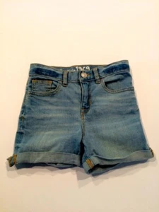 GAPKIDS 1969 Lavado Ligero Niñas 5 Bolsillos Cintura Ajustable Clásico Jean Corto Talla 7 - Imagen 1 de 6