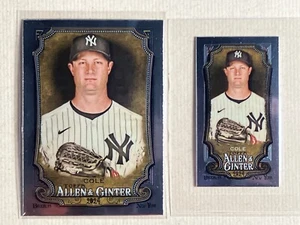 2024 Topps Allen & Ginter Cromo Gerrit Cole, Yankees de Nueva York + Cromo Mini - Imagen 1 de 1