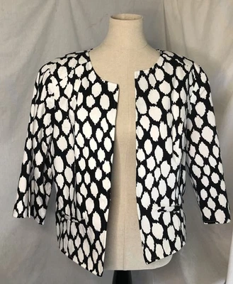 Blazer East 5th Open Talla XL Blanco Y Negro Formal O Informal  Foto 1 de 4