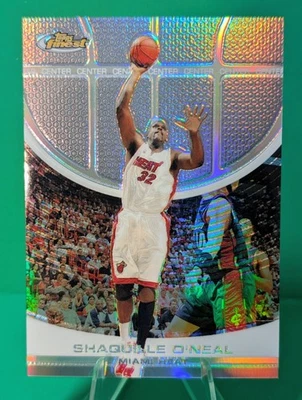 2005-06 Topps Finest Shaquille O'Neal #1 Silver Refractor #/349 SP - Image 1 of 2