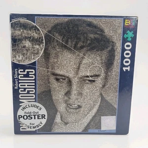 DEBE COMPRAR 3 O MÁS PUZZLES Y LEER I.D. ABAJO - FOTO ELVIS MOSAICOS PLATEADOS - Imagen 1 de 1