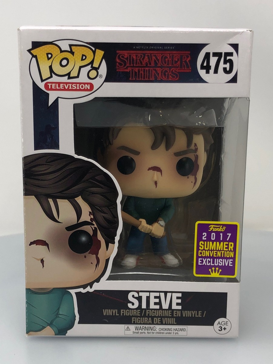 funko pop! ストレンジャーシングス　スティーブ　希少　廃盤 San Diego Comic Con Stranger Things Collectible Figures