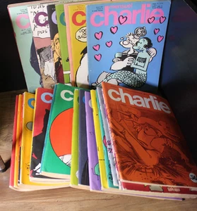 LOTE DE 27 CÓMICS FRANCESES BETTY BOOP Peanuts Popeye Lil Abner de Charlie Mensuel 1970 - Imagen 1 de 17