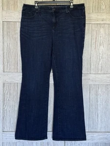 Chicos So Slimming Girlfriend Flare Stretch Jean 3R/16R - Picture 1 of 4