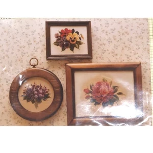 1991 LAVENDER & LACE VICTORIAN CROSS STITCH CHART:  TEA GARDEN   LF - Picture 1 of 3