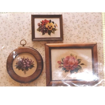 1991 LAVENDER & LACE VICTORIAN CROSS STITCH CHART:  TEA GARDEN   LF - Image 1 of 3