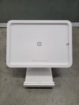 Square Stand Only for Apple iPad  - White model# 5089 S089 missing power adapter - Image 1 of 4
