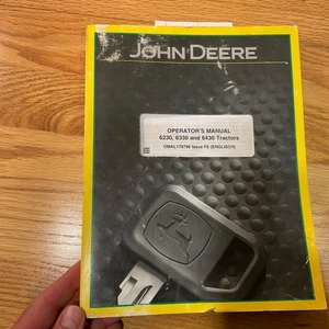 John Deere JD 6230 6330 6430 TRACTOR OPERATORS MANUAL OPERATION & MAINTENANCE - Picture 1 of 8
