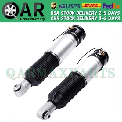 Pair Rear Air Suspension Struts w/EDC Fit BMW E65 E66 745i 750i 760i 2002-2008 - Image 1 of 4