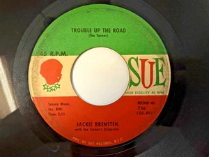 R&B Rocker Northern Soul 45 - Jackie Brensten "Trouble Up The Road" Sue HEAR - Bild 1 von 2