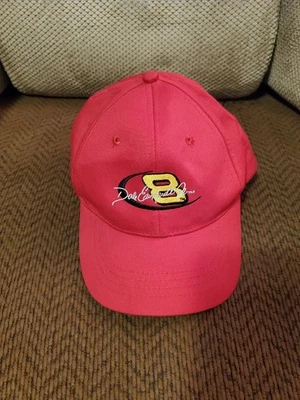 Vintage Dale Earnhardt Jr Nascar Men's Adjustable Hat Cap Red Number 8 - Image 1 of 4