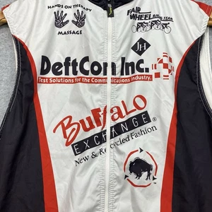 VTG Vo Max Cycling Vests Men Sz XL Racing Sports Athletic Made In USA Distressed - Picture 1 of 7