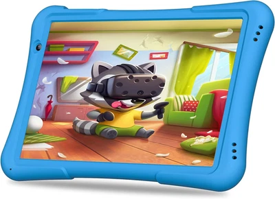 10 Inch Kids Tablet Android 14 Tabletas 32GB, Quad-Core, 6000Mah, Large HD IPS D - Image 1 of 4