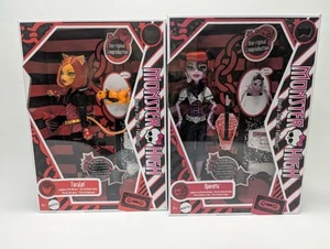 Monster High Stripe Boo - Original Creeproduction Puppe Operetta Toralei 2 Stück NEU - Bild 1 von 2