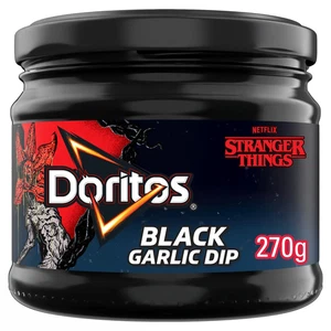 Doritos Limited Edition Stranger Things Halloween Black Garlic Dip 270g - Bild 1 von 1