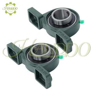 1-3/4" Bore 2-Bolt 2Pcs UCP209-28 Pillow Block Bearing Self-Aligning Solid Base - Picture 1 of 8