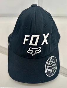 NWOT Fox 110 FlexFit Adjustable Hat Cap Black Logo - Picture 1 of 5