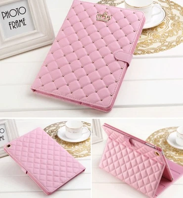 Para iPad (A16) 11ª 10ª Generación / Mini (A17 Pro) 8,3" Cuero Corona Estuche Soporte Abatible Foto 1 de 4