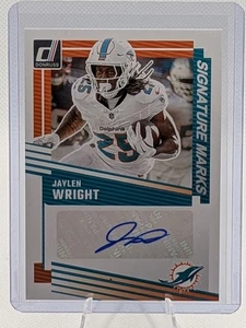 Panini Donruss 2025 - Signature Marks Jaylen Wright #SM-25 (AU) - Imagen 1 de 2