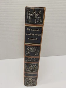 Vintage 1952 Complete American Jewish Cookbook London & Bishov World Publishing - Foto 1 di 16