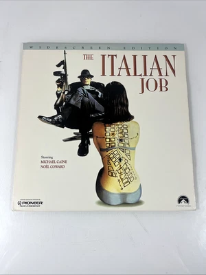 The Italian Job Laserdisc Widescreen Edition Michael Caine Noel Coward - Image 1 of 4