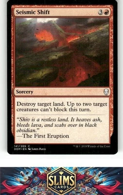 Magic the Gathering MTG Dominaria Seismic Shift #141 Buy 2 Get 1 - Image 1 of 2