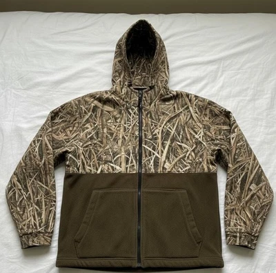 Men’s Camo Full Zip Hunting Stlye Outdoor Jacket All Sizes - Image 1 of 4