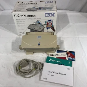 RARE, Antique IBM ADF Color Scanner SC-629- In Original Box - Picture 1 of 12