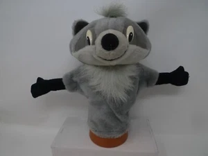 Burattino a mano peluche vintage Disney Meeko Racoon Pocahontas Mattel Arcotoys anni '90 C - Foto 1 di 2
