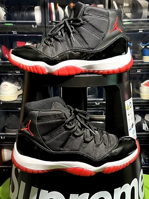 Air Jordan 11 Retro Countdown Pack BRED 2008 136046-062 Talla 10 LIMPIO RARO CDP Foto 1 de 4