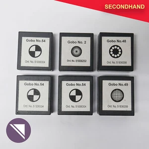 Set-of-6  27mm Assorted Metal Gobos - Bild 1 von 2