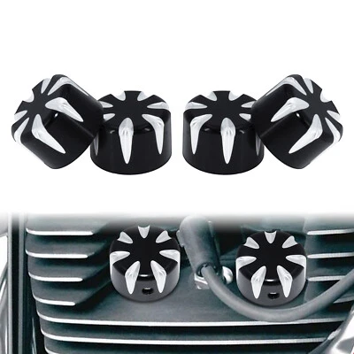 CNC Moteur étincelle Bouchon Couvercle Couvrir pour Harley Twin Cam Sportster - Photo 1/4