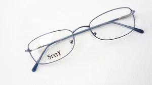 Gafas vaqueras azules para mujer montura gafas gafas metal estrecho talla M - Imagen 1 de 4