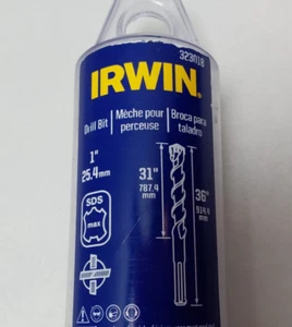 Irwin 1" Zoll x 36" Zoll SDS-Max 4C-Schneider Bohrhammer IR-323018 - NEU - Bild 1 von 8