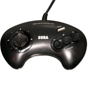 Sega Mega Drive - Original 3-Button Controller Pad No. 1650 - Schwarz - Bild 1 von 1