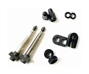 Mavic UST Tubeless Valves - Silver x 2 - 35mm - Picture 1 of 2