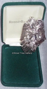 2003 Reed Barton Sterling Silver Annual Angel Sophia Christmas Ornament Pendant - Picture 1 of 3