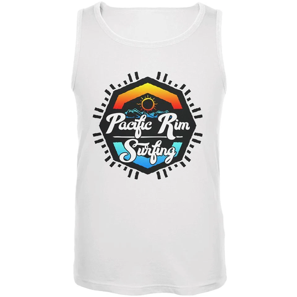 Pacific Rim Surfing Mens Tank Top - Image 1 of 1