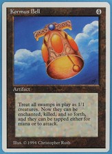 Kormus Bell Summer Magic Edgar NM Artifact Rare MTG CARD (ID# 28880) ABUGames