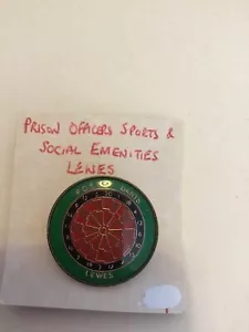 P.O.S.S.E.(Prison Officers Sports & Soc. Club) Darts - Lewes , acrylic-faced. - Picture 1 of 2