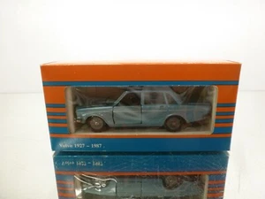 TEKNO DENMARK 835 VOLVO 144S SALOON -BLUE MET. 1:43- GOOD IN BOX - Imagen 1 de 10