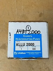 Fusibili ad alta interruzione KLLU 2000 - Foto 1 di 2
